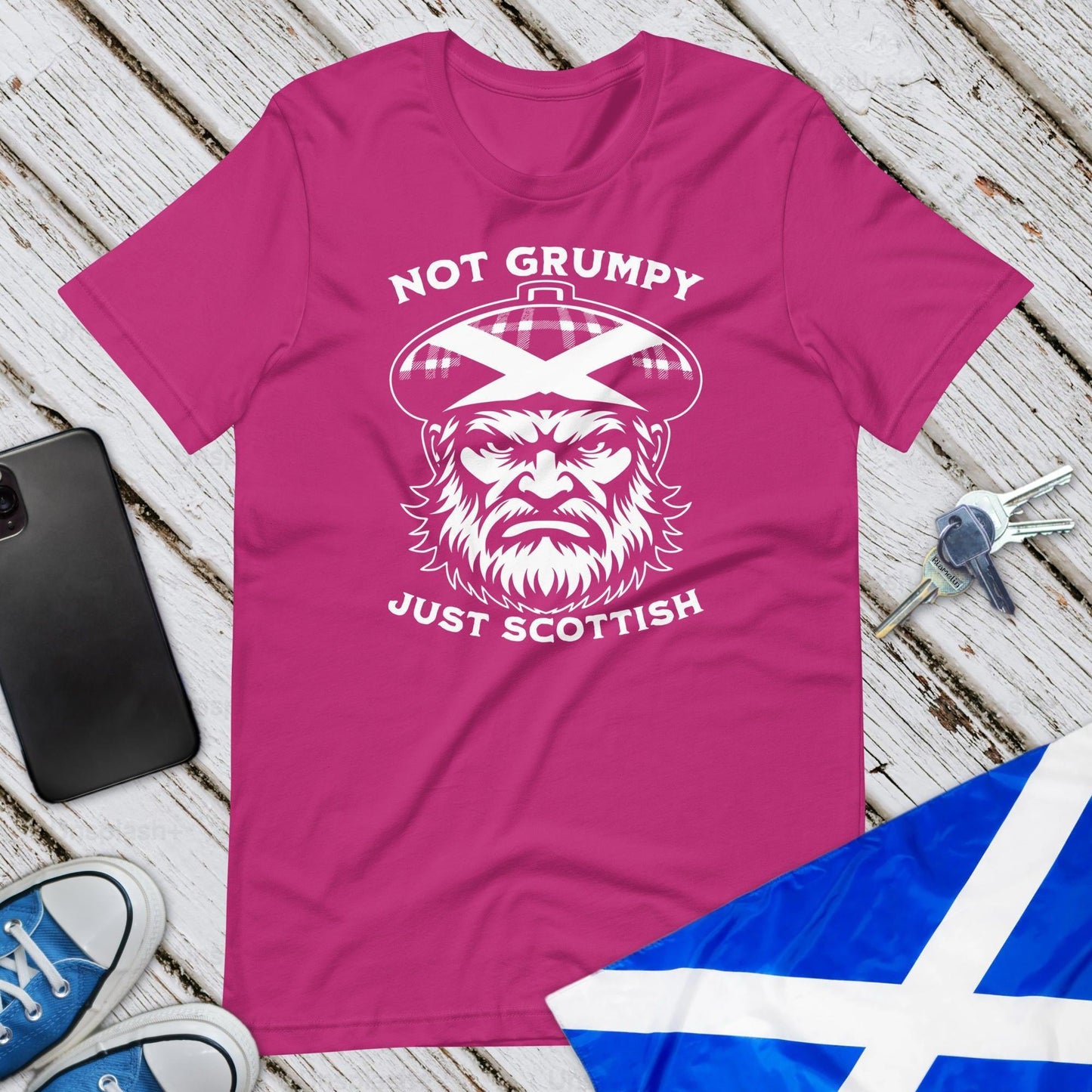 Not Grumpy Just Scottish Unisex T-Shirt