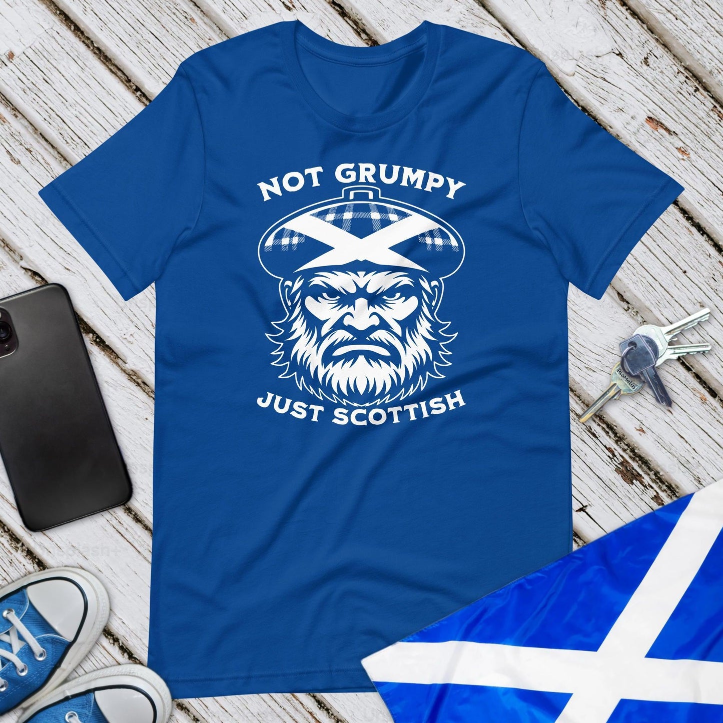 Not Grumpy Just Scottish Unisex T-Shirt