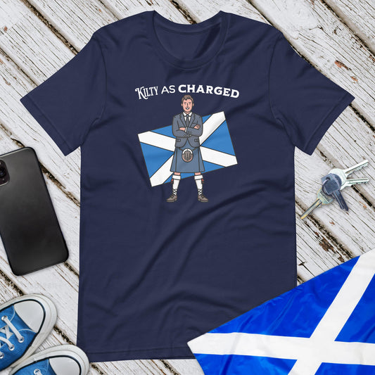 Kilty As Charged Unisex T-Shirt