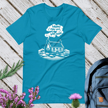 Lang May Yer Lum Reek Unisex T-Shirt