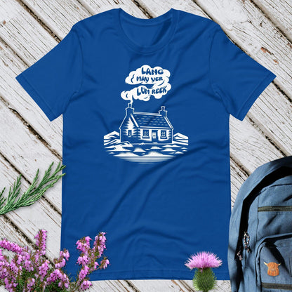 Lang May Yer Lum Reek Unisex T-Shirt