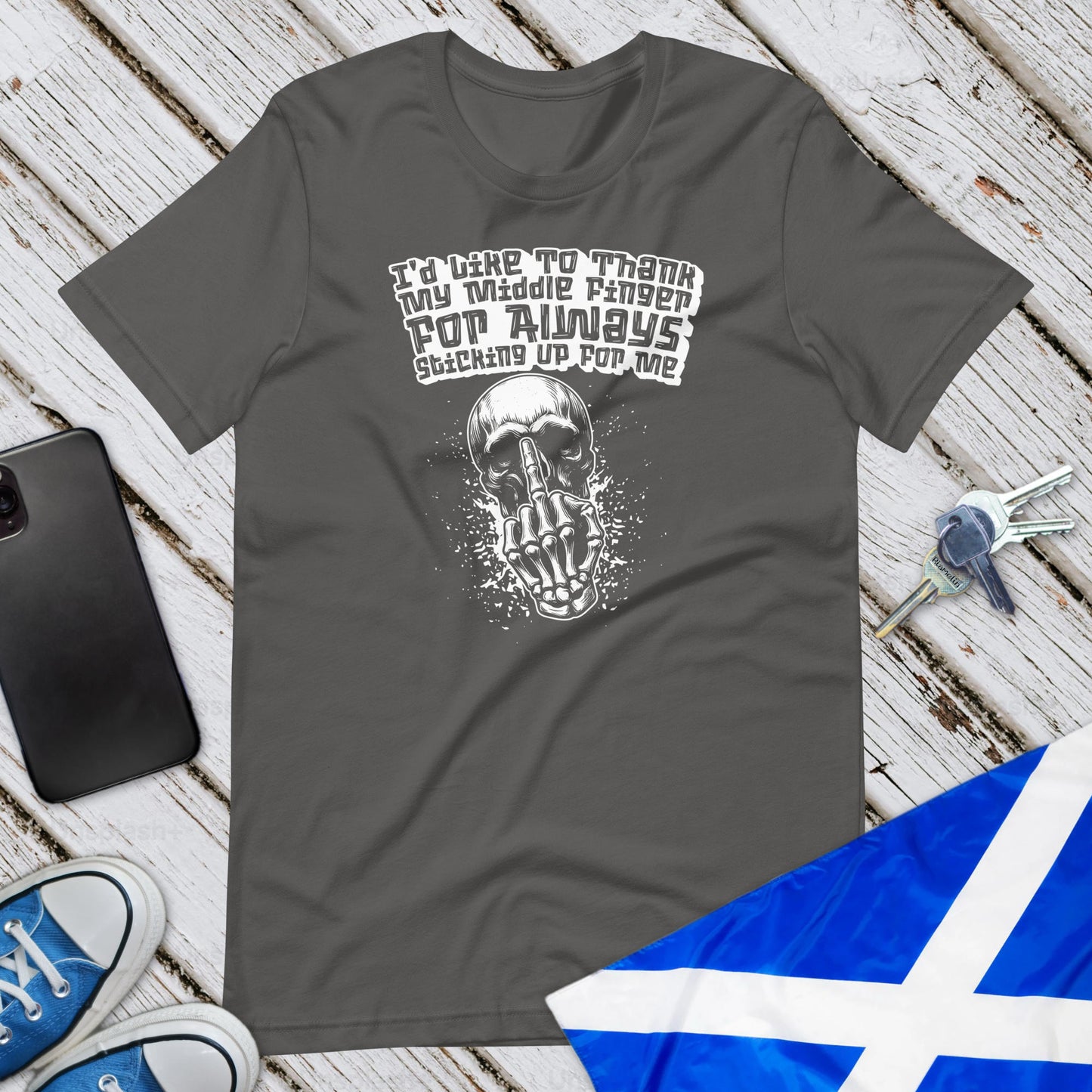 Middle Finger Unisex T-Shirt