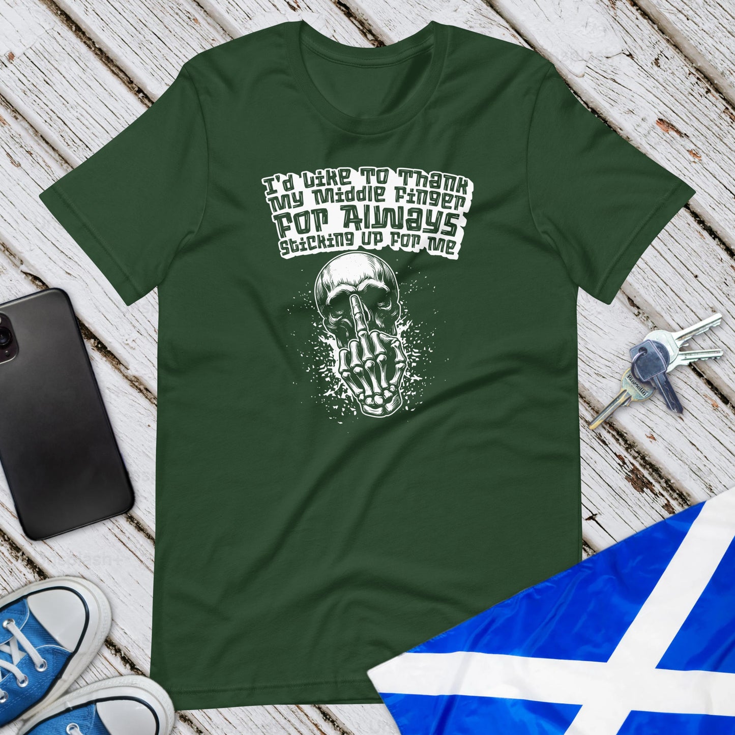Middle Finger Unisex T-Shirt