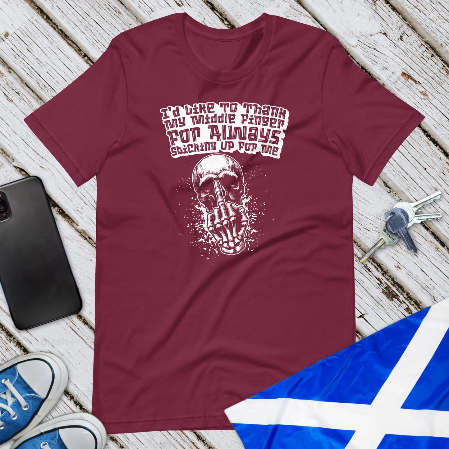 Middle Finger Unisex T-Shirt