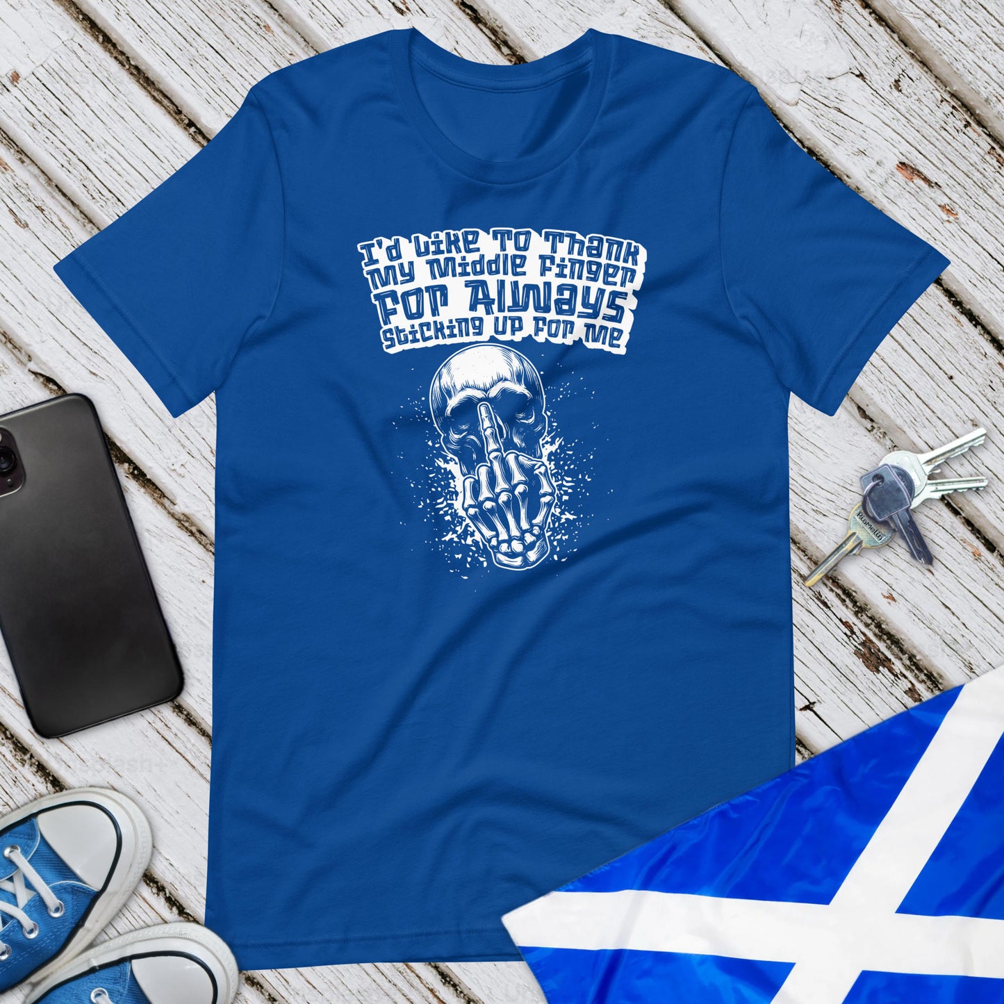 Middle Finger Unisex T-Shirt
