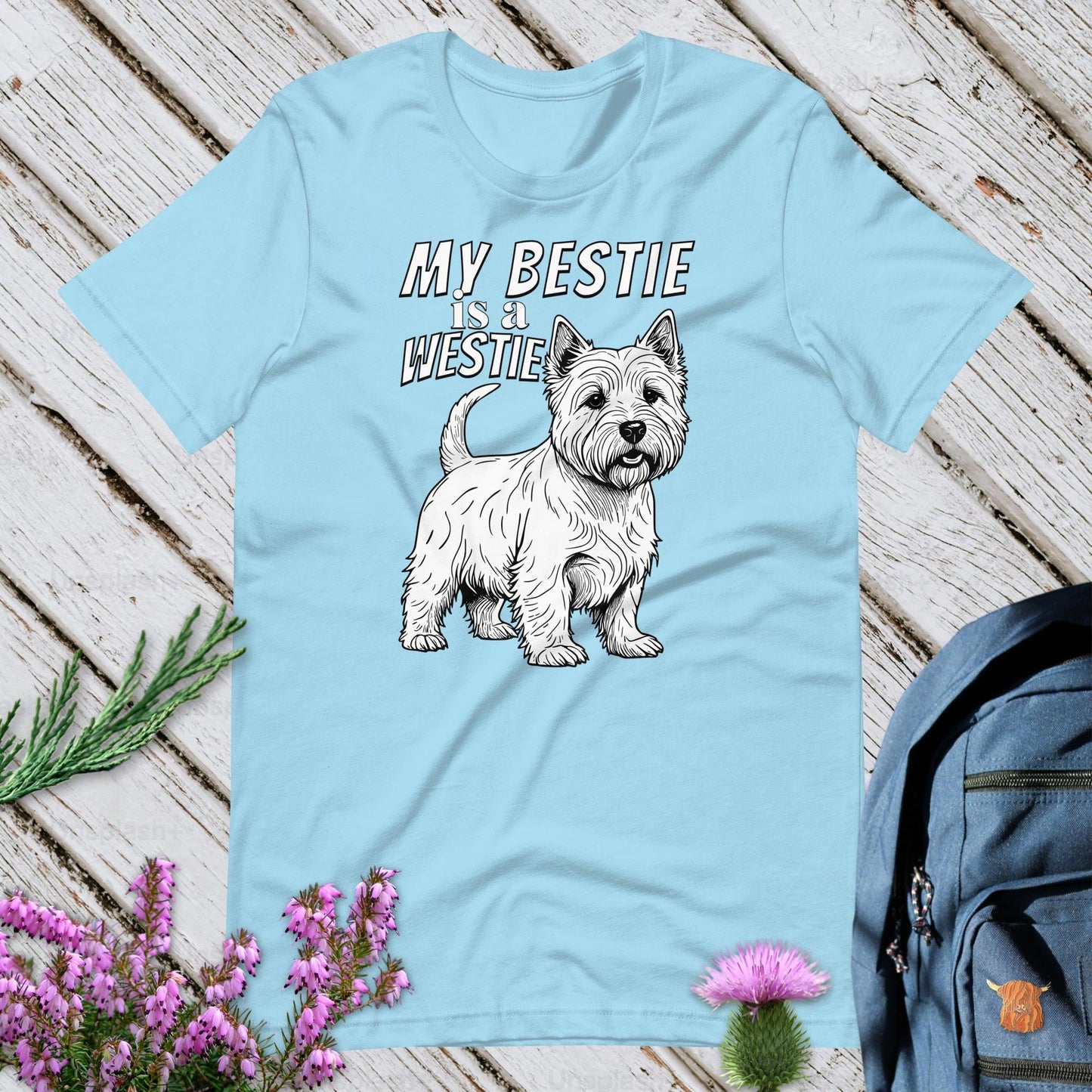 My Bestie Is A Westie Unisex T-Shirt