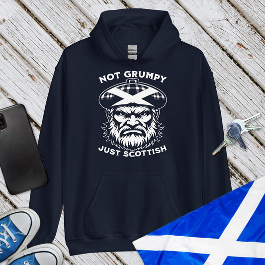 Not Grumpy, Just Scottish Unisex Hoodie