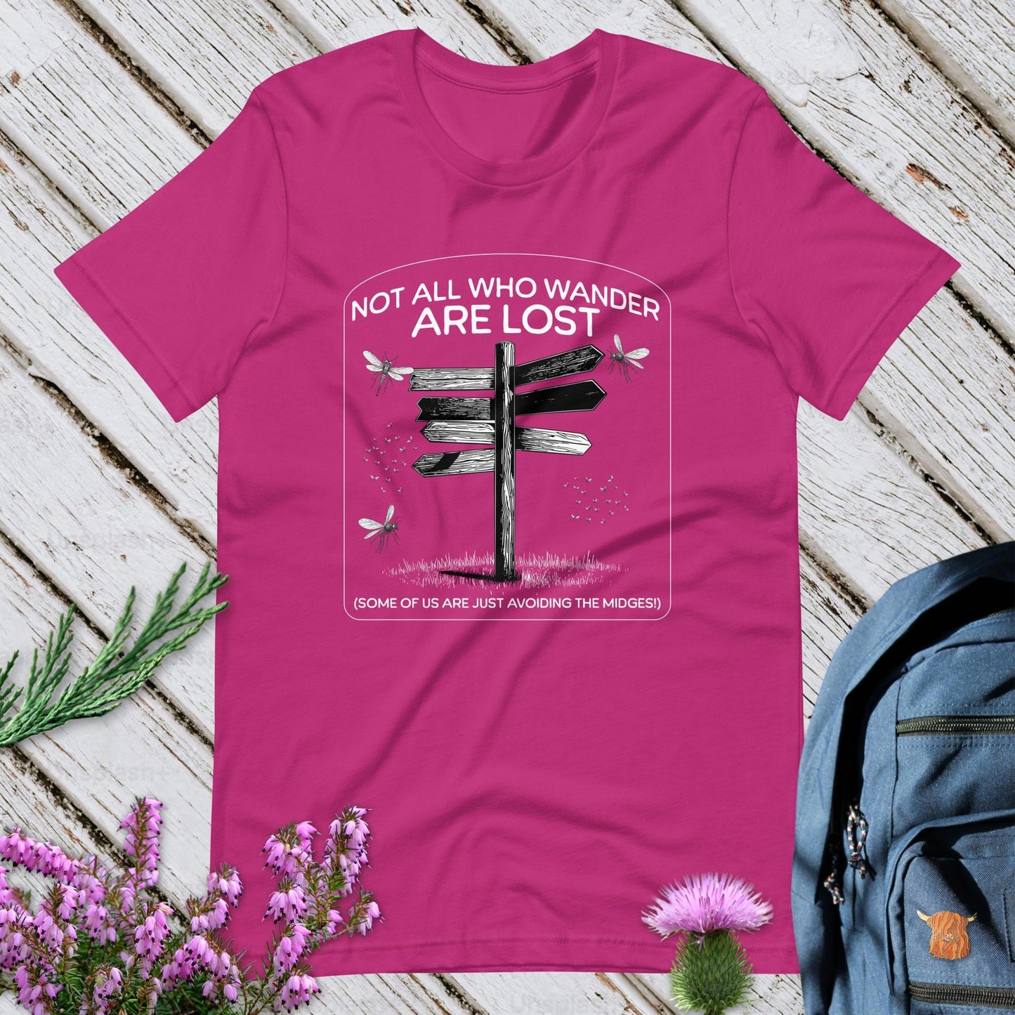 Not All Who Wander Are Lost Unisex T-Shirt