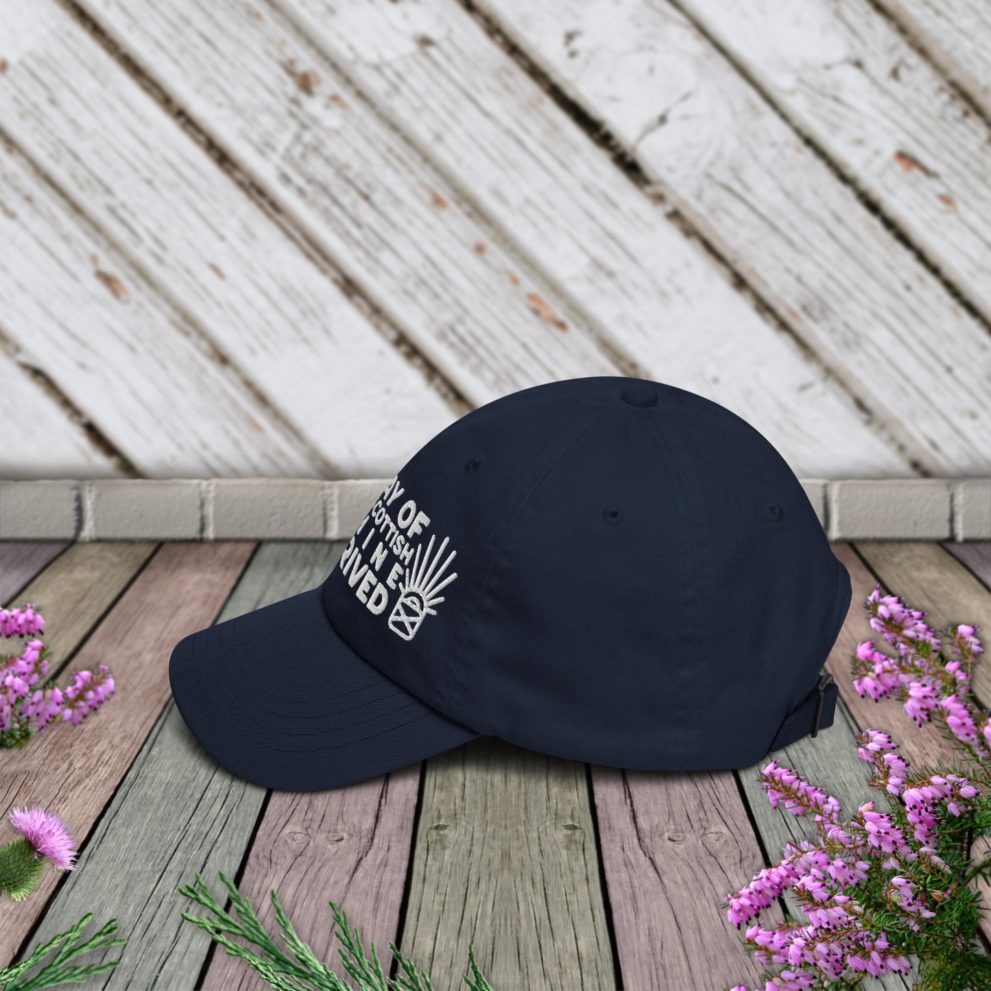 Sarcastic Scottish Sunshine Navy Blue Cap
