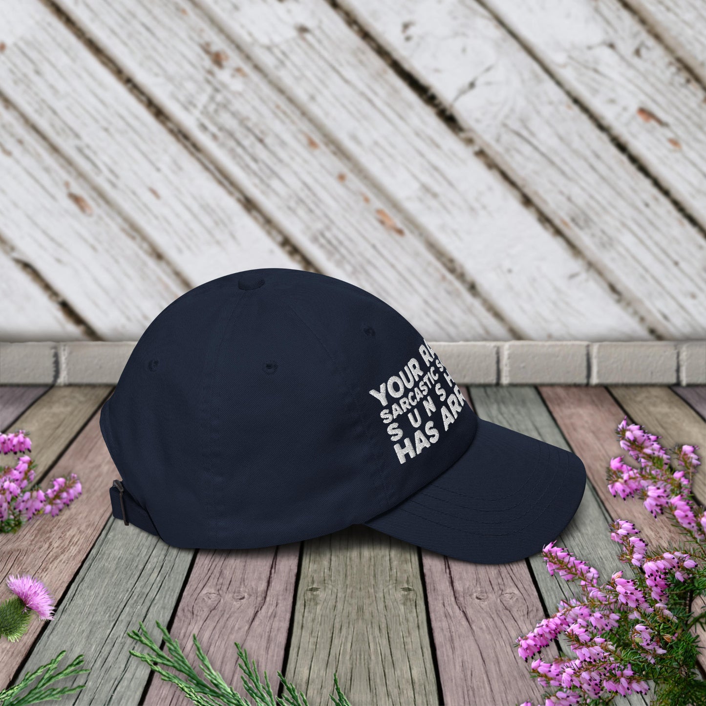 Sarcastic Scottish Sunshine Navy Blue Cap