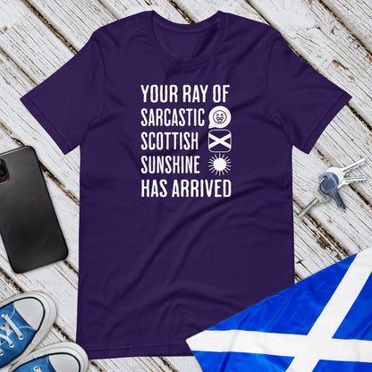 Sarcastic Scottish Sunshine Unisex T-Shirt