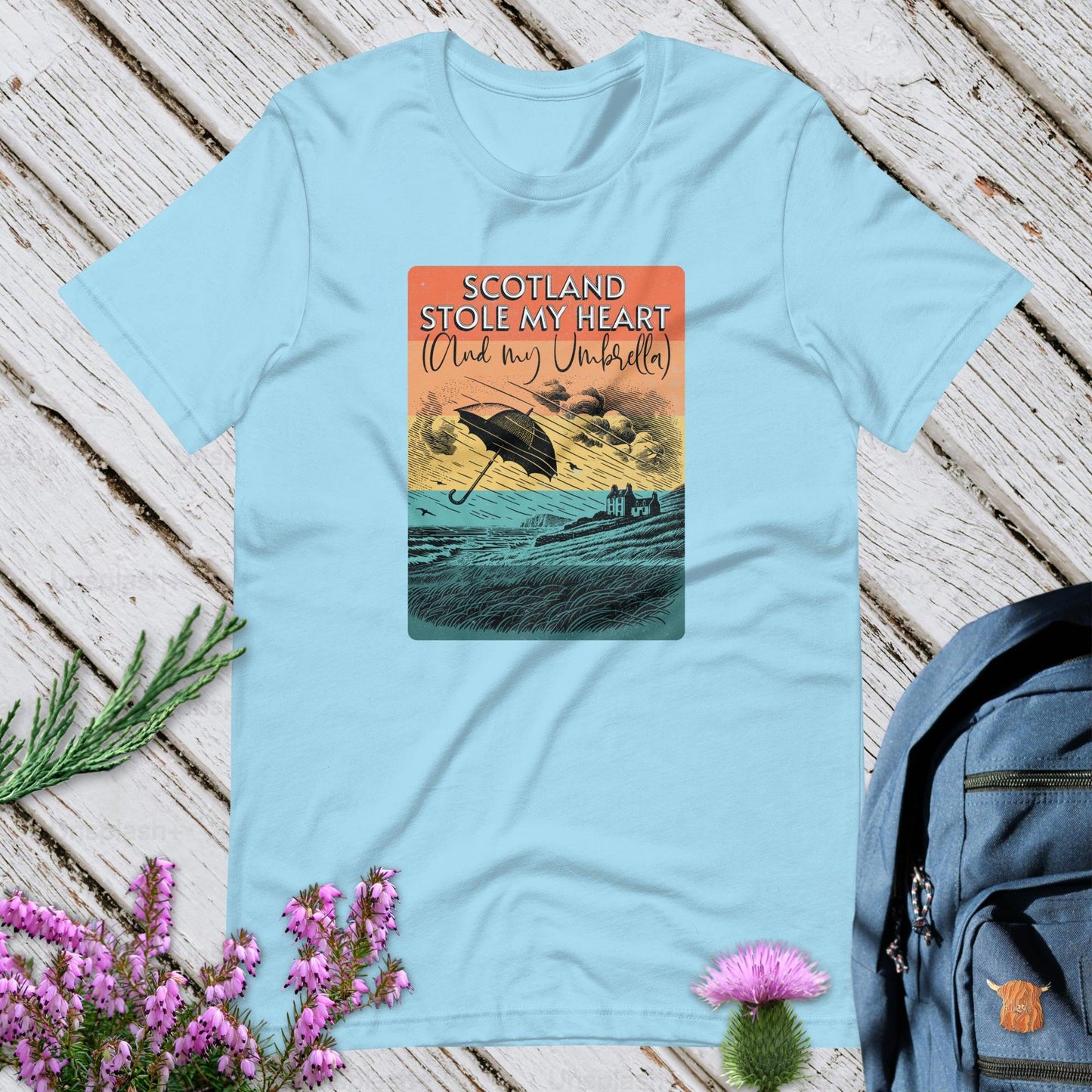 Scotland Stole My Umbrella Unisex T-Shirt