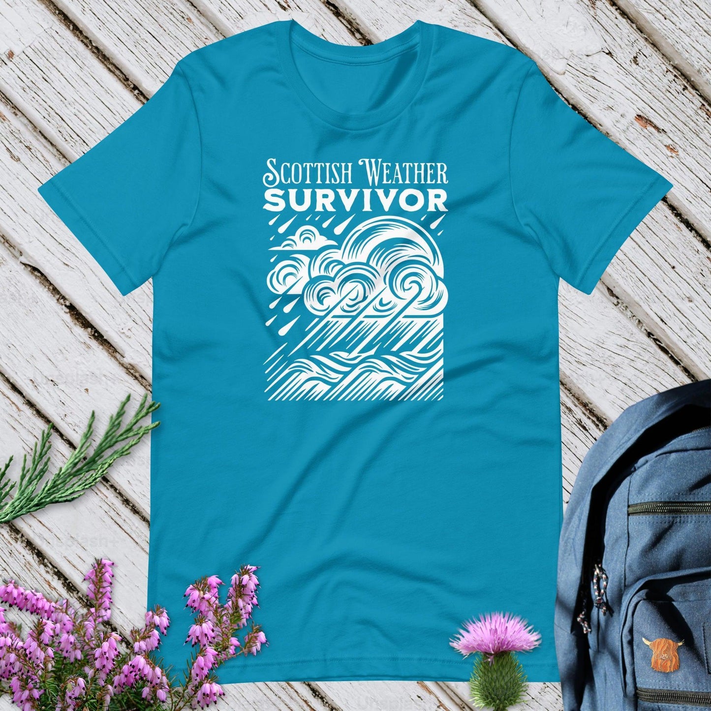 Scottish Weather Survivor Unisex T-Shirt