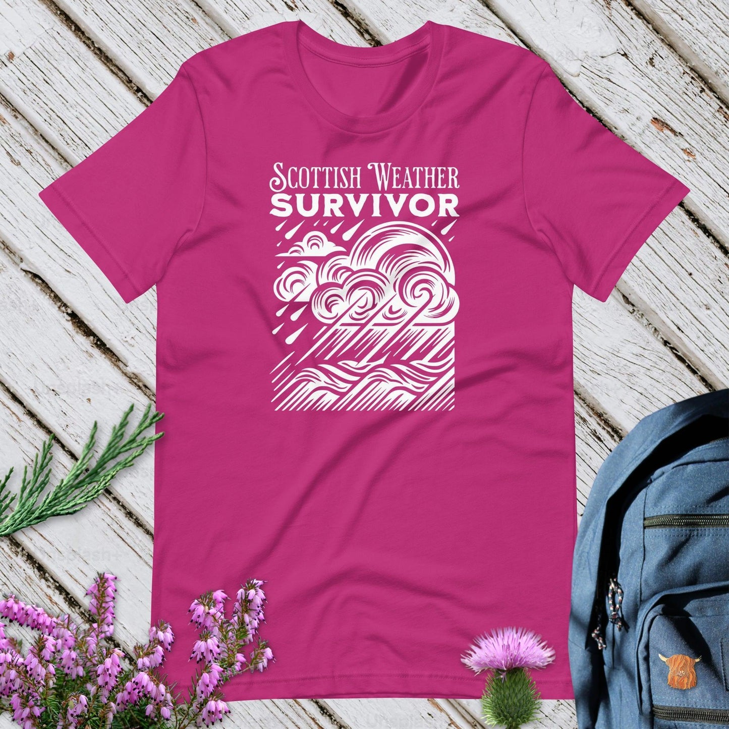 Scottish Weather Survivor Unisex T-Shirt