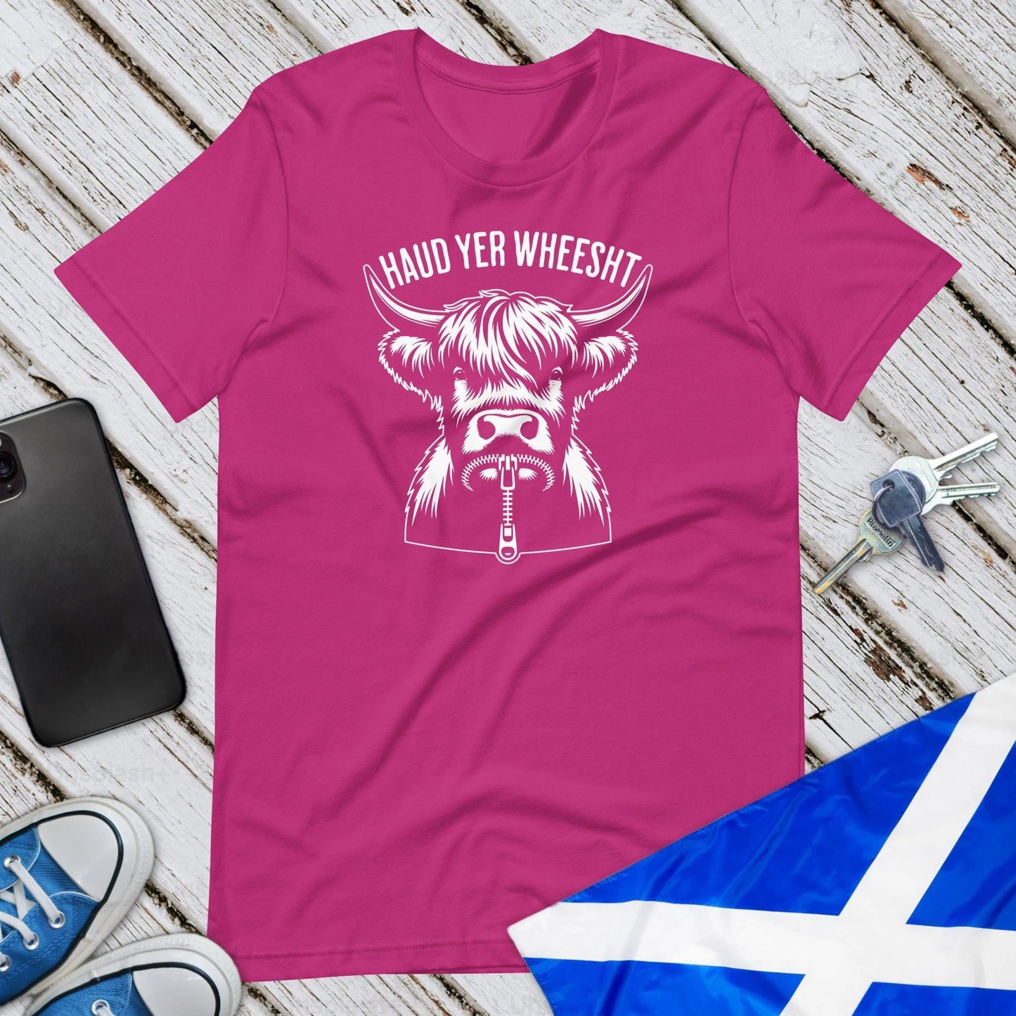 Haud Yer Wheesht Unisex T-Shirt