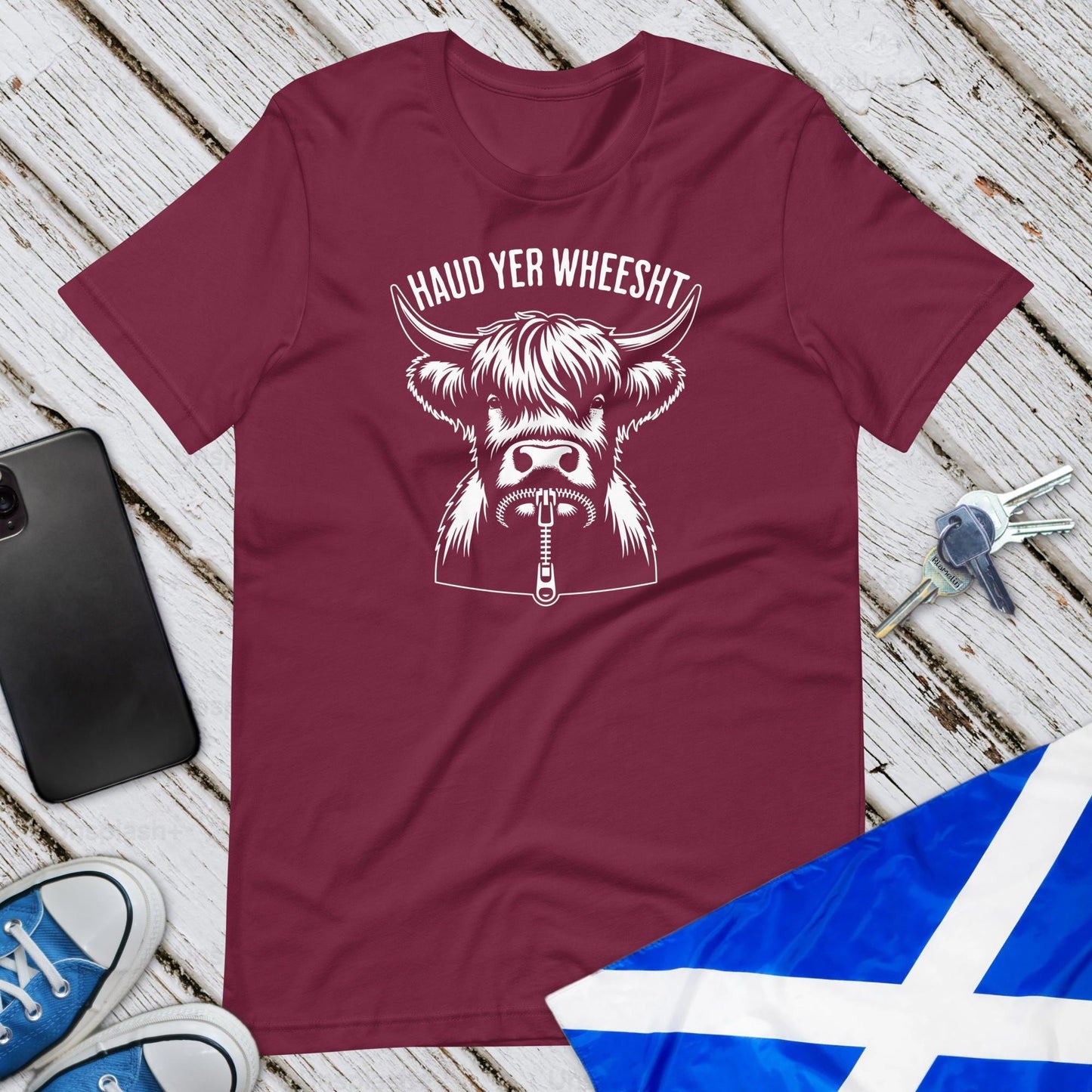 Haud Yer Wheesht Unisex T-Shirt